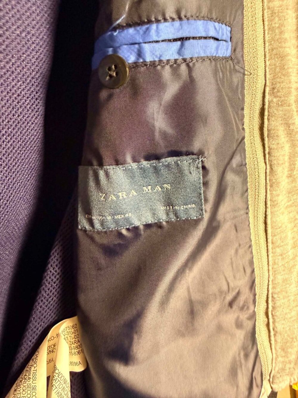 Zara Men's Hybrid Hooded Blazer Jacket - Picture 4 of 6